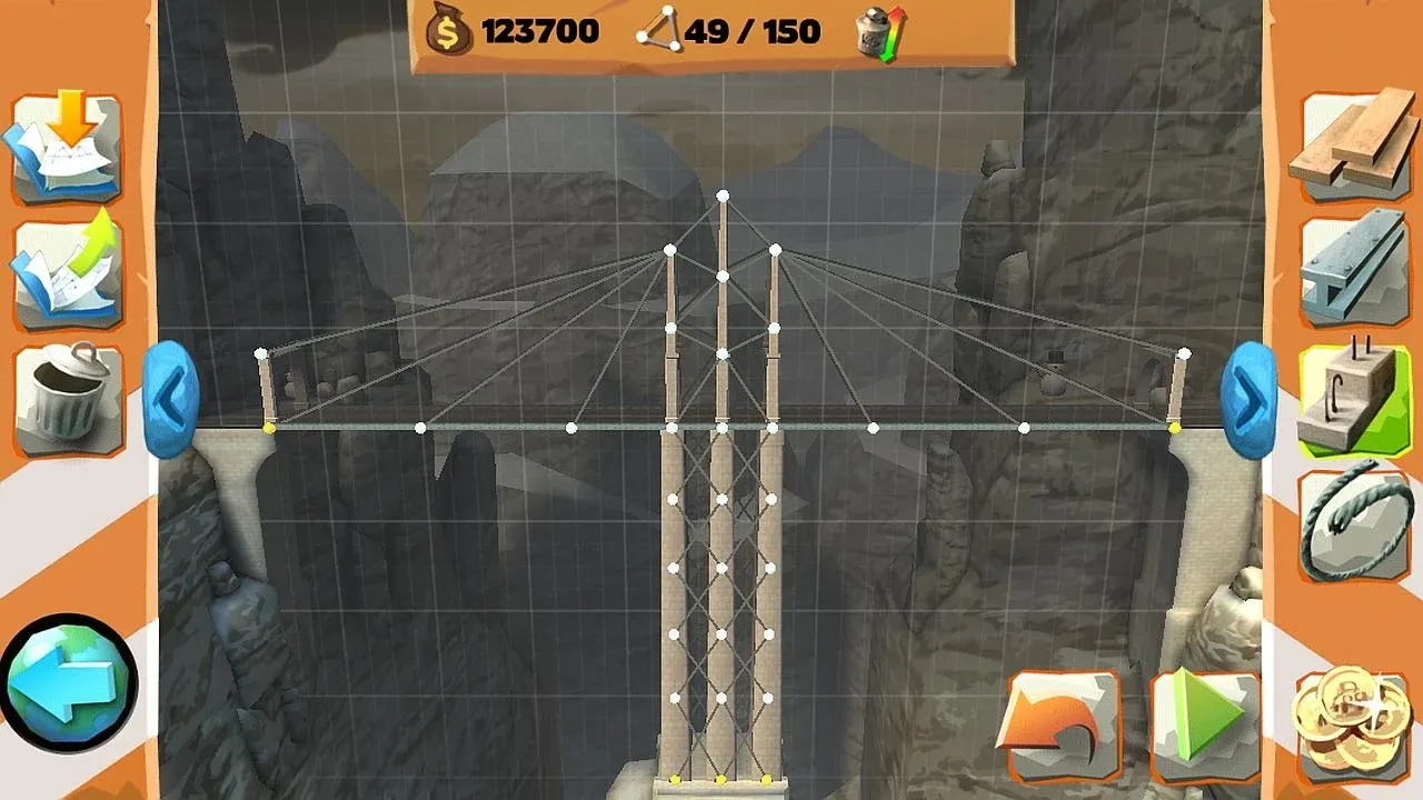 Bridge Constructor Playground v6.0 APK Мод (Полная версия) Screenshot 2 Bridge Constructor Playground v6.0 APK Мод (Полная версия) Screenshot 2