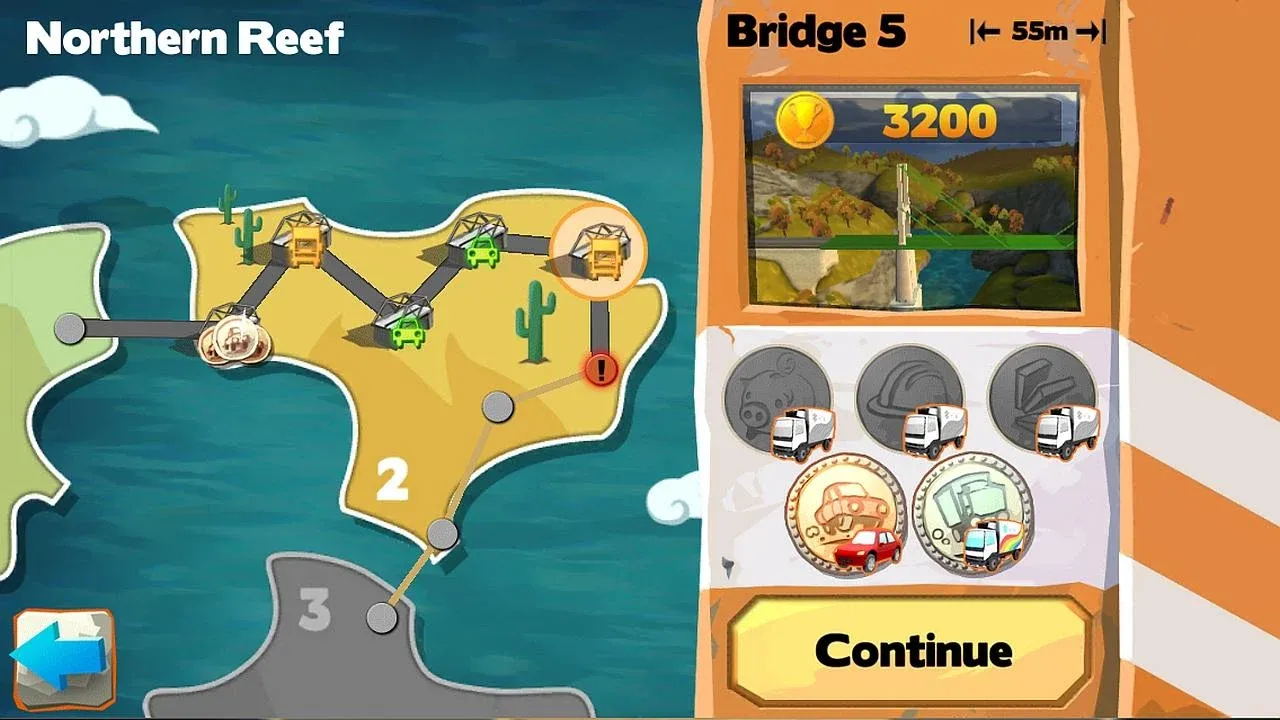 Bridge Constructor Playground v6.0 APK Мод (Полная версия) Screenshot 3 Bridge Constructor Playground v6.0 APK Мод (Полная версия) Screenshot 3