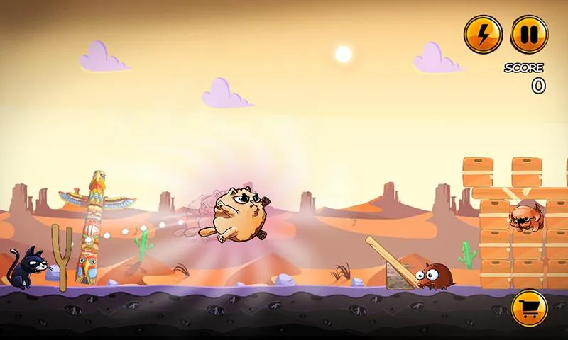 Angry Cats [мод: много бонусов] Screenshot 4