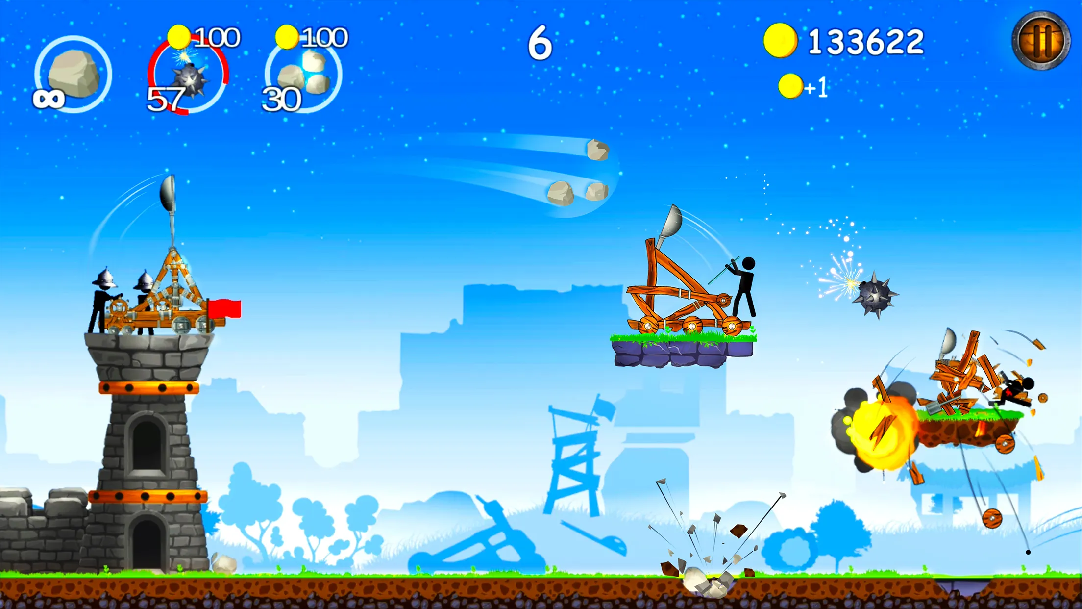 Катапульта v1.9.0 APK Мод (Много монет) Screenshot 2 Катапульта v1.9.0 APK Мод (Много монет) Screenshot 2