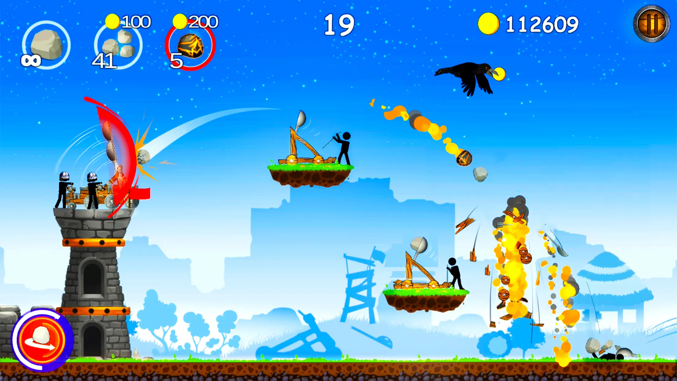 Катапульта v1.9.0 APK Мод (Много монет) Screenshot 3 Катапульта v1.9.0 APK Мод (Много монет) Screenshot 3