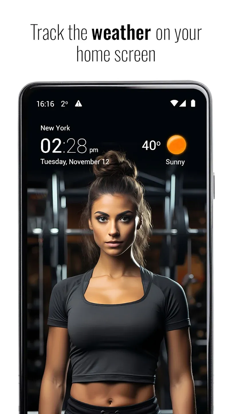 Прозрачные часы и погода Pro v9.07.1 APK Мод (Всё открыто, Premium) Screenshot 1