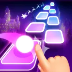 Скачать полную версию Tiles Hop: EDM Rush! Мод (Всё открыто) на Андроид