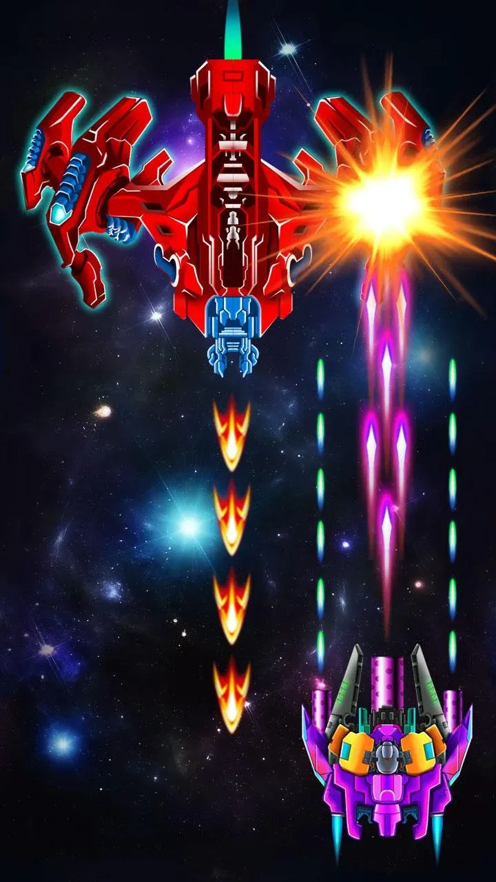 Galaxy Attack (Premium) v52.0 APK Мод (Всё открыто) Screenshot 2 Galaxy Attack (Premium) v52.0 APK Мод (Всё открыто) Screenshot 2