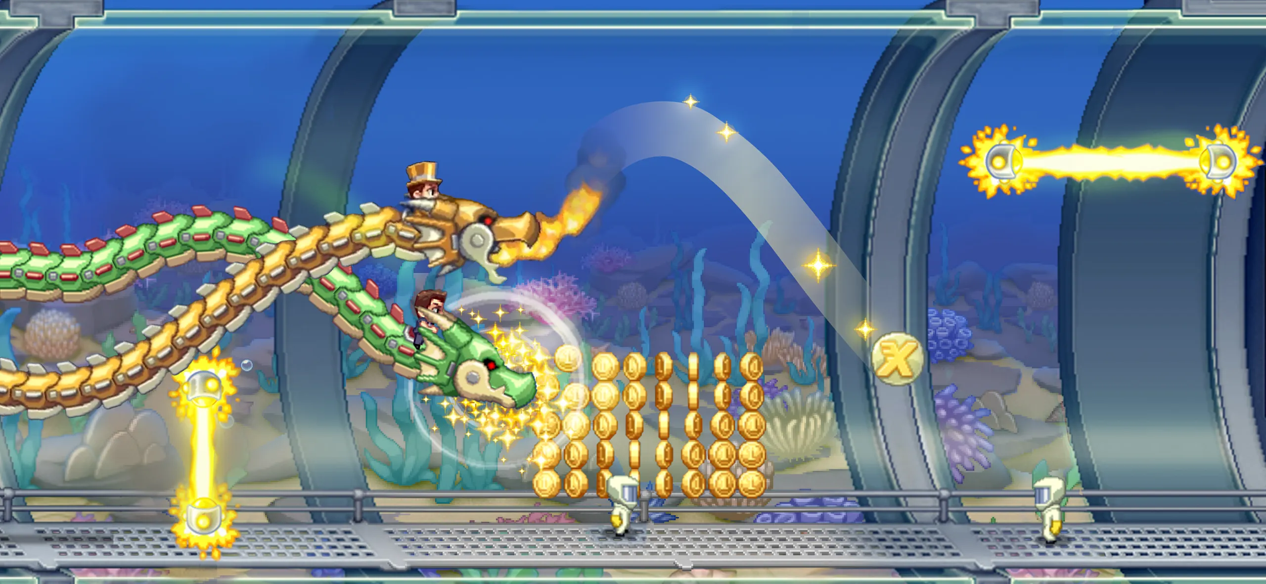 Jetpack Joyride v1.104.1 APK Мод (Много монет) Screenshot 5