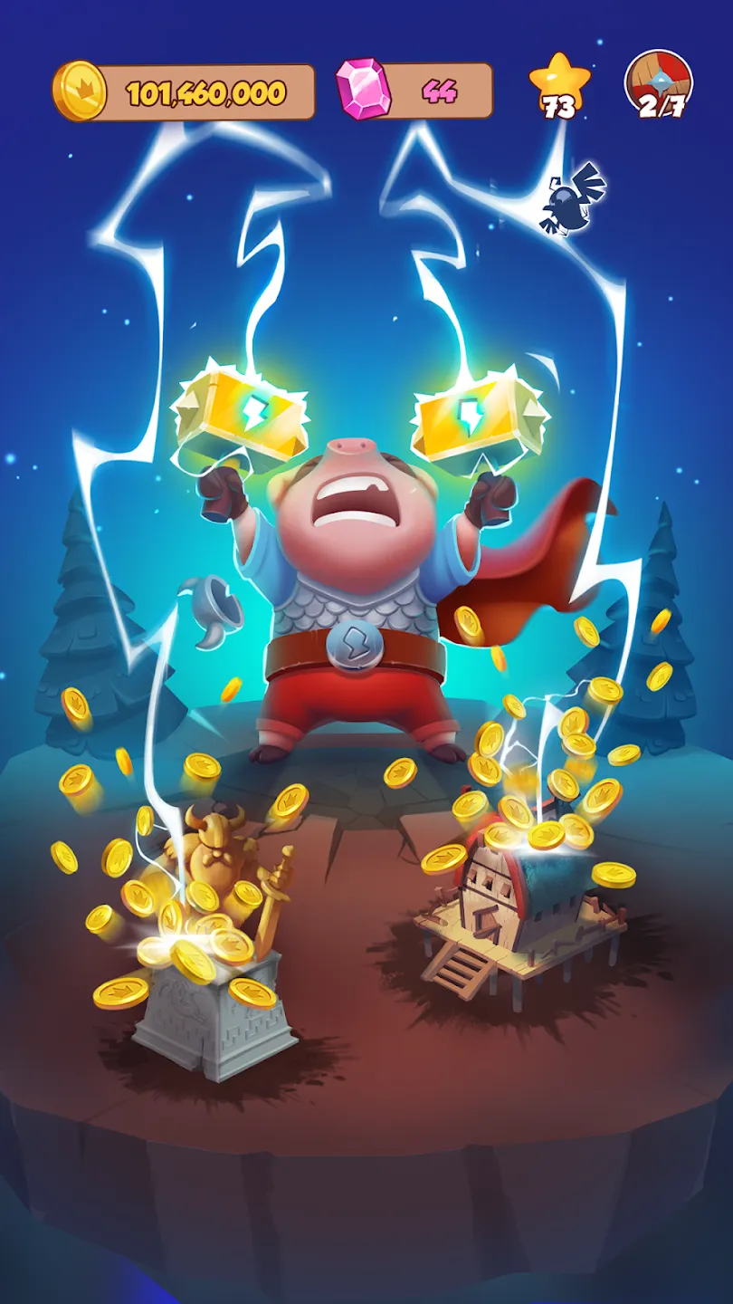 Coin Master v3.5.2550 APK Мод (Меню, Много карт) Screenshot 3 Coin Master v3.5.2550 APK Мод (Меню, Много карт) Screenshot 3