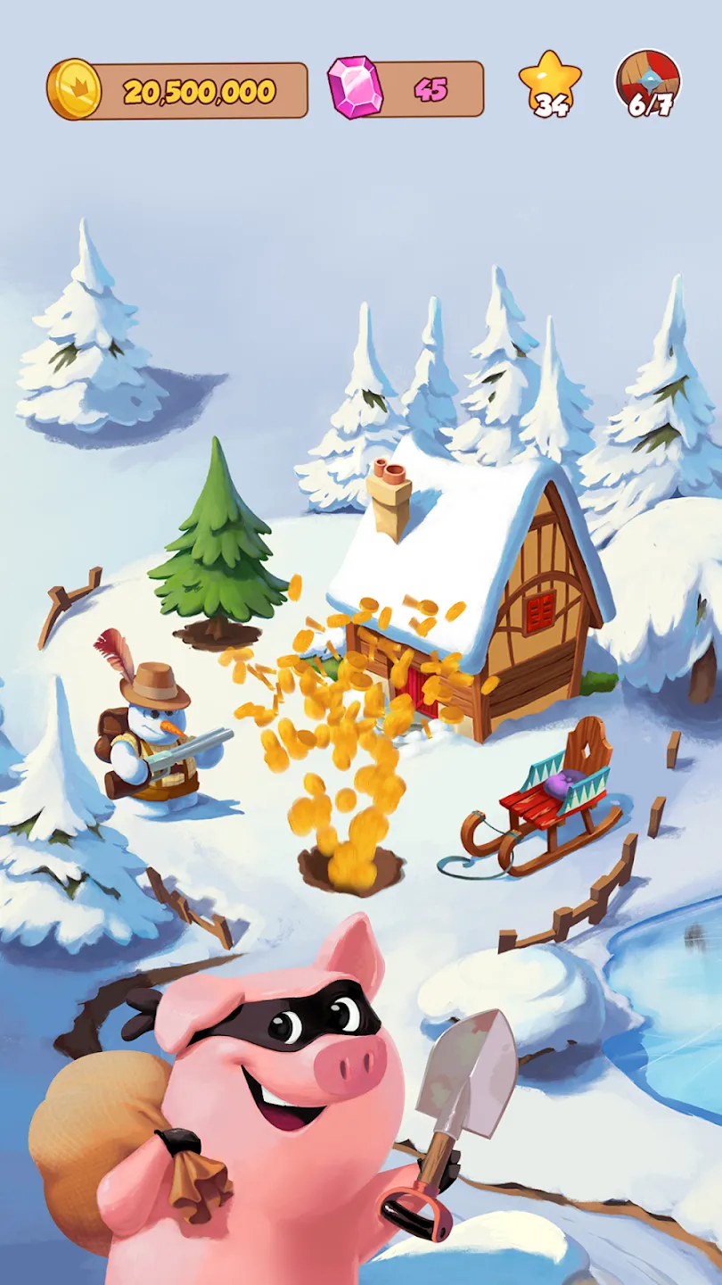 Coin Master v3.5.2550 APK Мод (Меню, Много карт) Screenshot 4 Coin Master v3.5.2550 APK Мод (Меню, Много карт) Screenshot 4