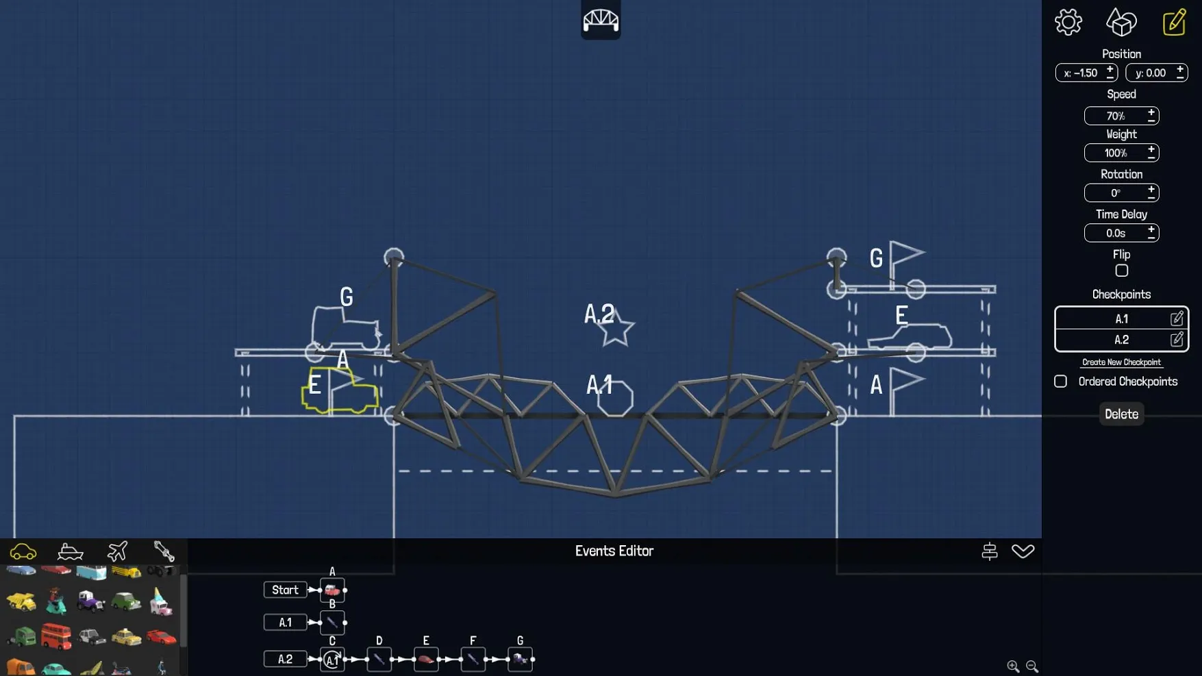 Poly Bridge [мод: полная версия] Screenshot 2
