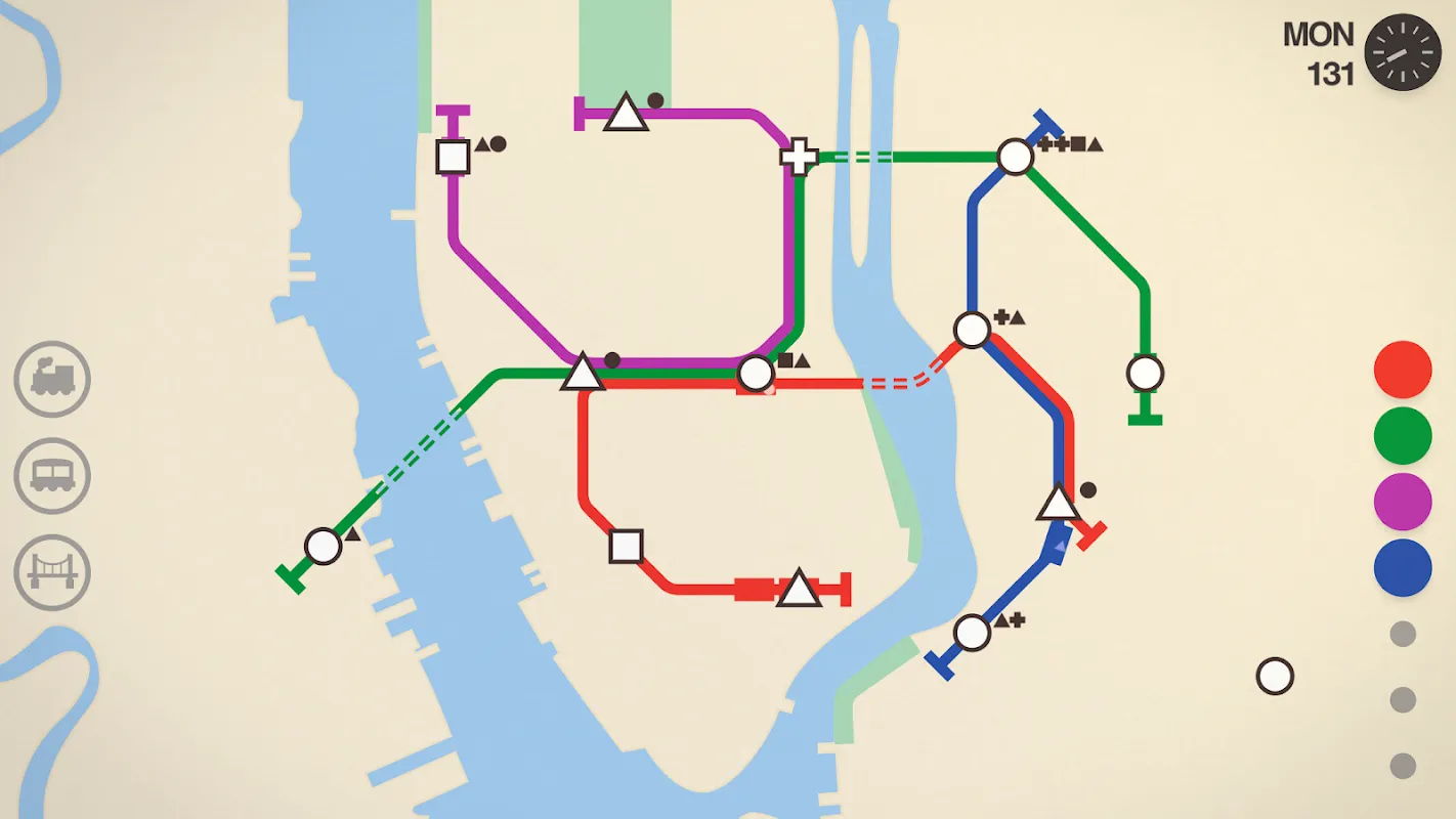 Mini Metro v2.57.1 APK Мод (Всё открыто, Все уровни разблокированы) Screenshot 1 Mini Metro v2.57.1 APK Мод (Всё открыто, Все уровни разблокированы) Screenshot 1