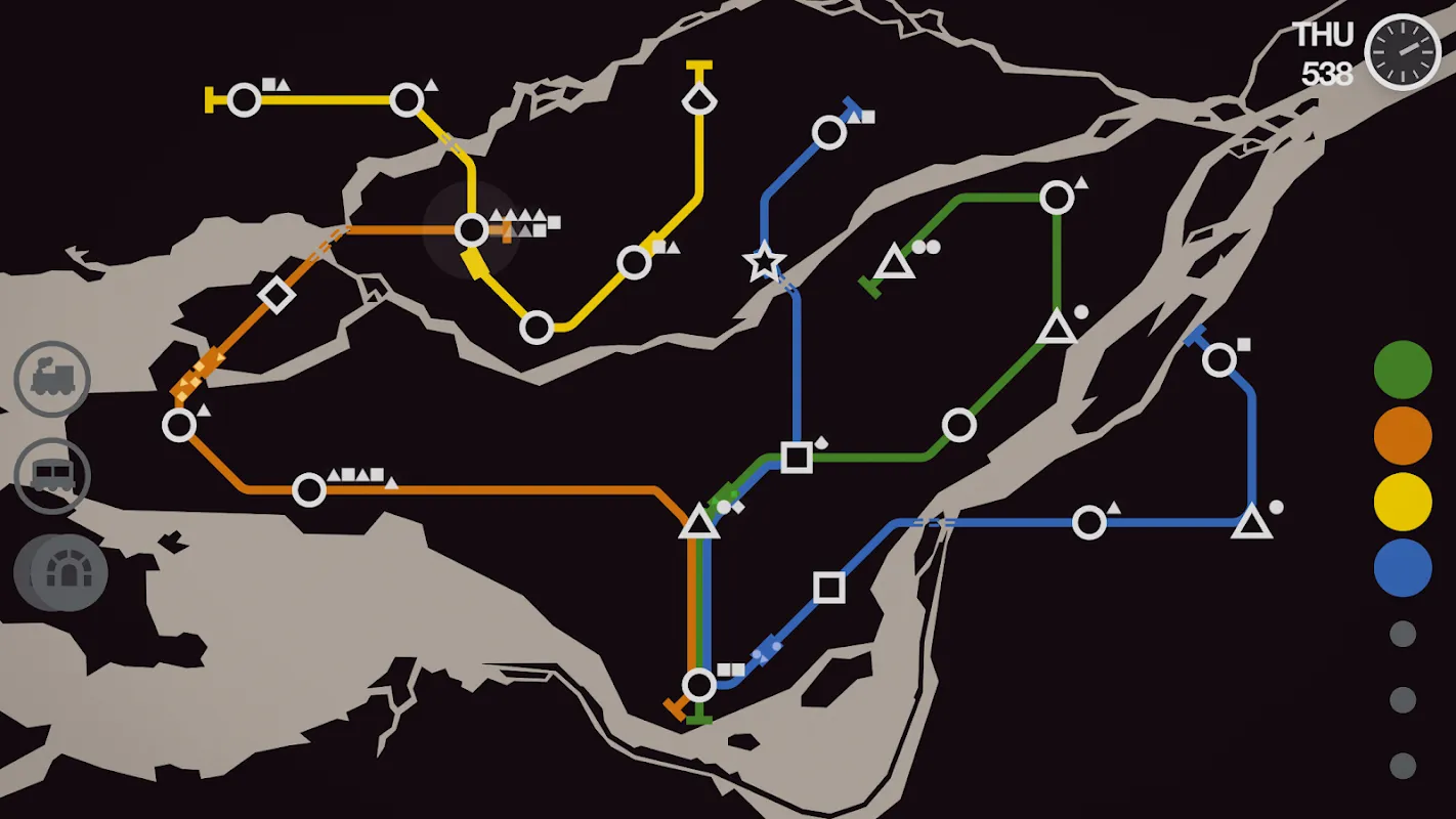 Mini Metro v2.57.1 APK Мод (Всё открыто, Все уровни разблокированы) Screenshot 2 Mini Metro v2.57.1 APK Мод (Всё открыто, Все уровни разблокированы) Screenshot 2