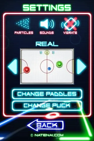 Glow Hockey 2 Screenshot 2 Glow Hockey 2 Screenshot 2