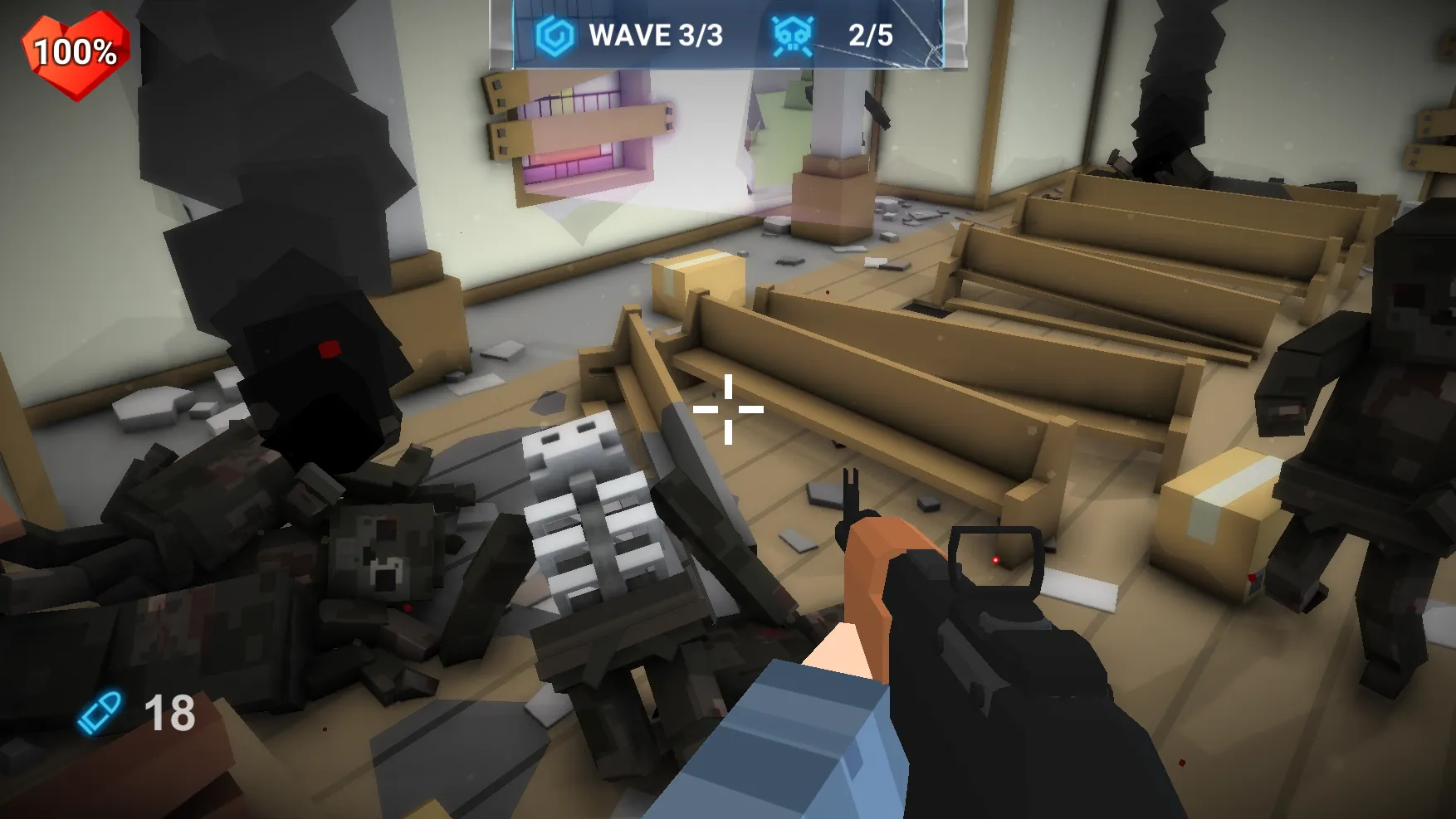 The Walking Zombie: Shooter v2.66 APK Мод (Меню, Режим бога, Один удар) Screenshot 1 The Walking Zombie: Shooter v2.66 APK Мод (Меню, Режим бога, Один удар) Screenshot 1
