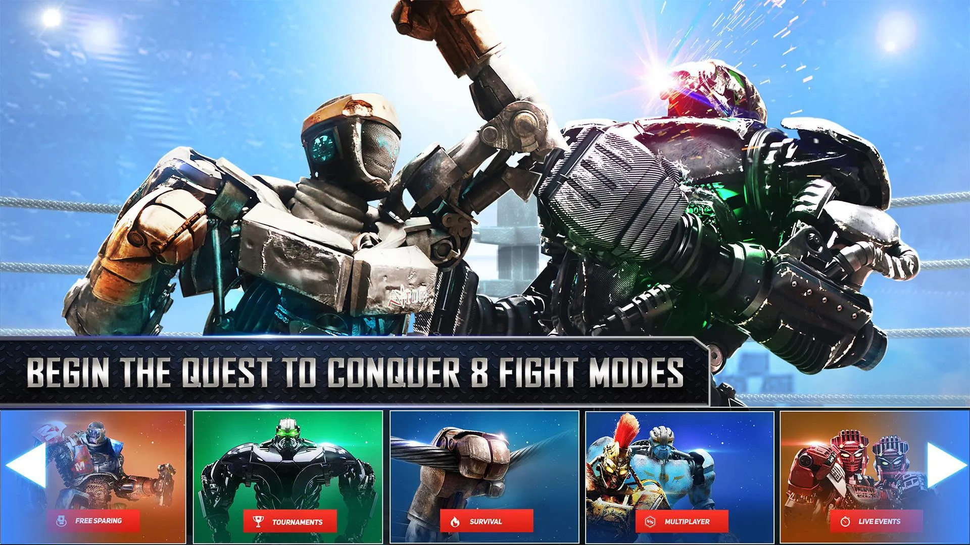Real Steel v1.86.13 APK Мод (Полная версия) Screenshot 3