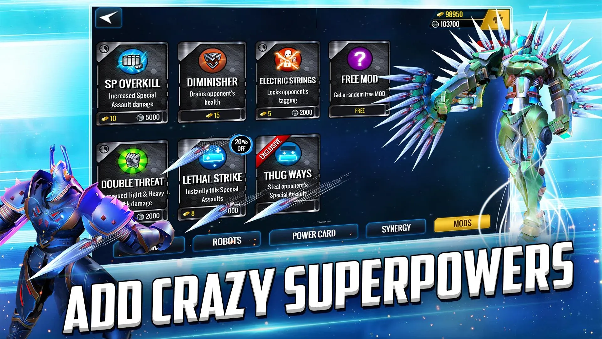 Ultimate Robot Fighting v1.5.116 APK Мод (Много денег) Screenshot 4