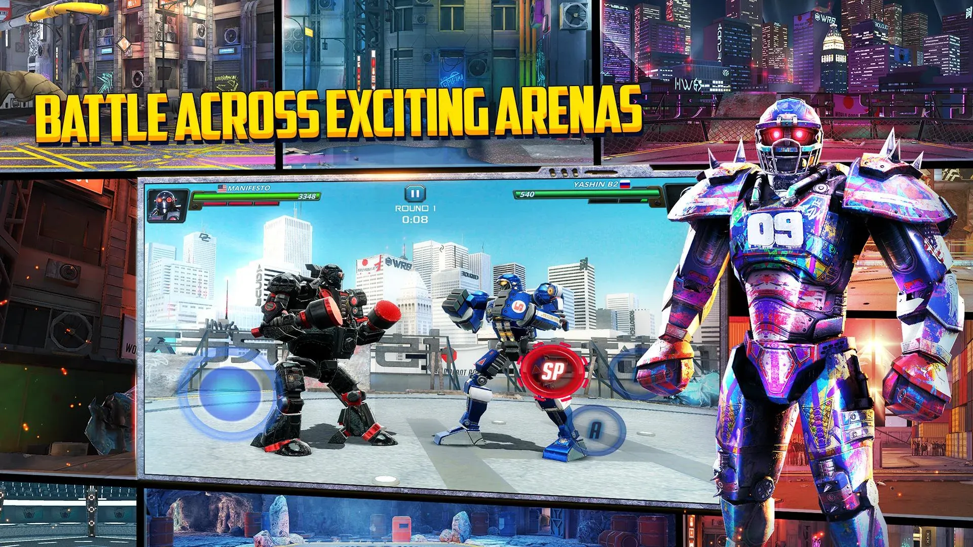 World Robot Boxing 2 v1.9.232 APK Мод (Много денег) Screenshot 2