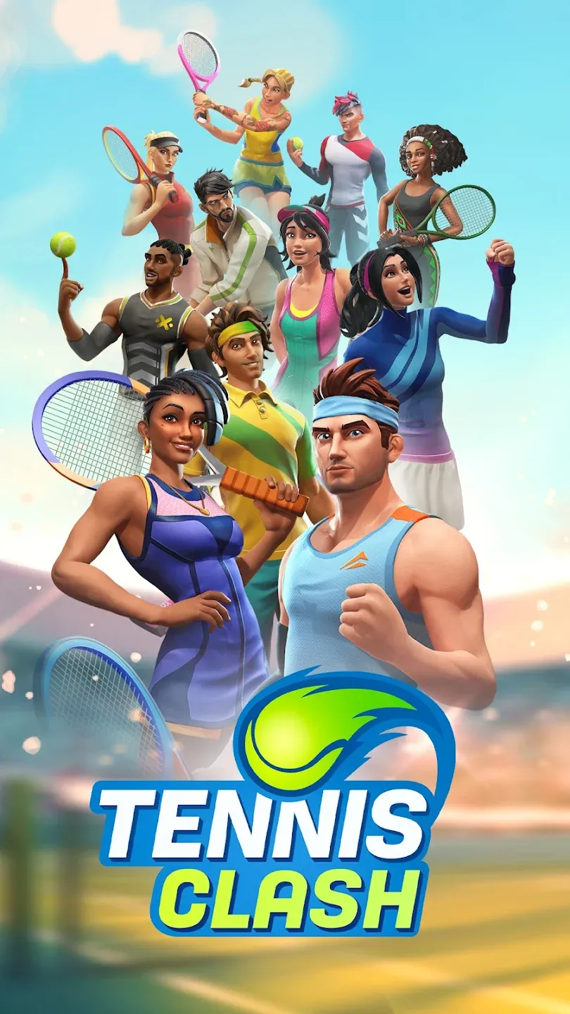 Tennis Clash v6.31.0 APK Мод (Мега Меню, 12+ функций) Screenshot 1 Tennis Clash v6.31.0 APK Мод (Мега Меню, 12+ функций) Screenshot 1