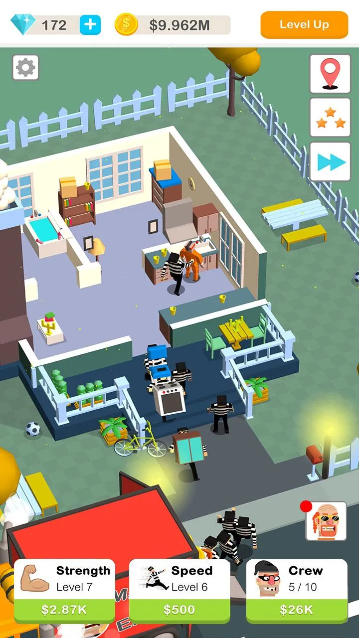 Idle Robbery [мод: много денег] Screenshot 3