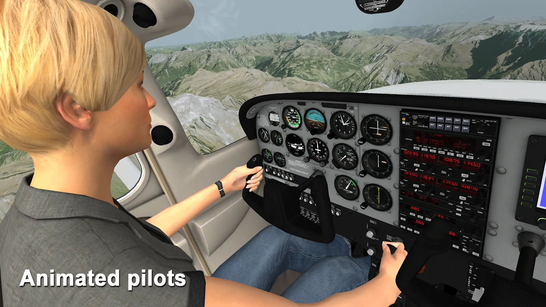 Aerofly 1 Flight Simulator v1.0.21 APK Мод (Полная версия) Screenshot 2 Aerofly 1 Flight Simulator v1.0.21 APK Мод (Полная версия) Screenshot 2