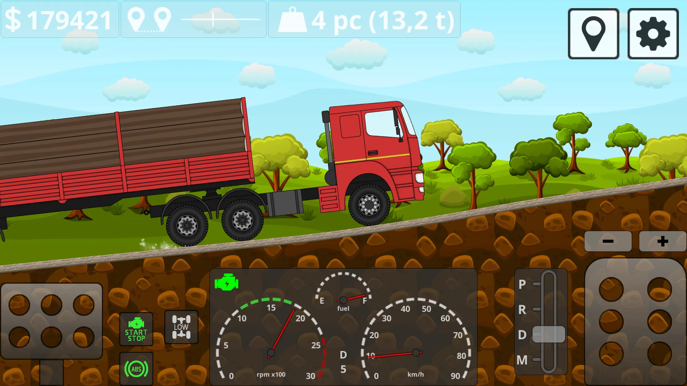 Mini Trucker v1.11.15 APK Мод (Много денег) Screenshot 1