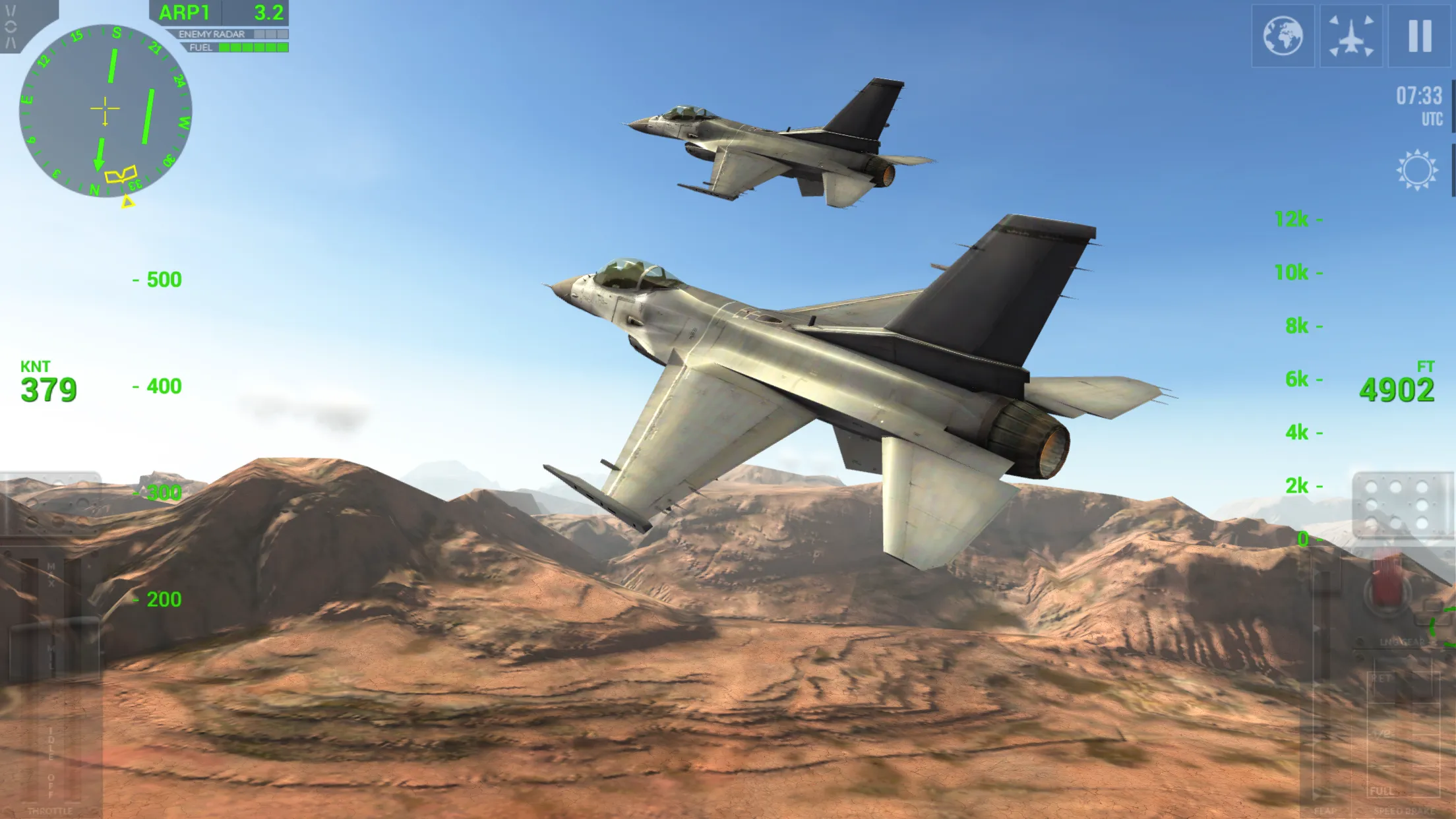 F18 Carrier Landing v7.6.1 APK Мод (Полная версия) Screenshot 3