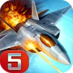 Взломанный Modern Air Combat: Team Match [мод: слабые противники] на Андроид