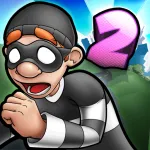Взломанный Robbery Bob 2: Double Trouble Мод (Много монет) на Андроид