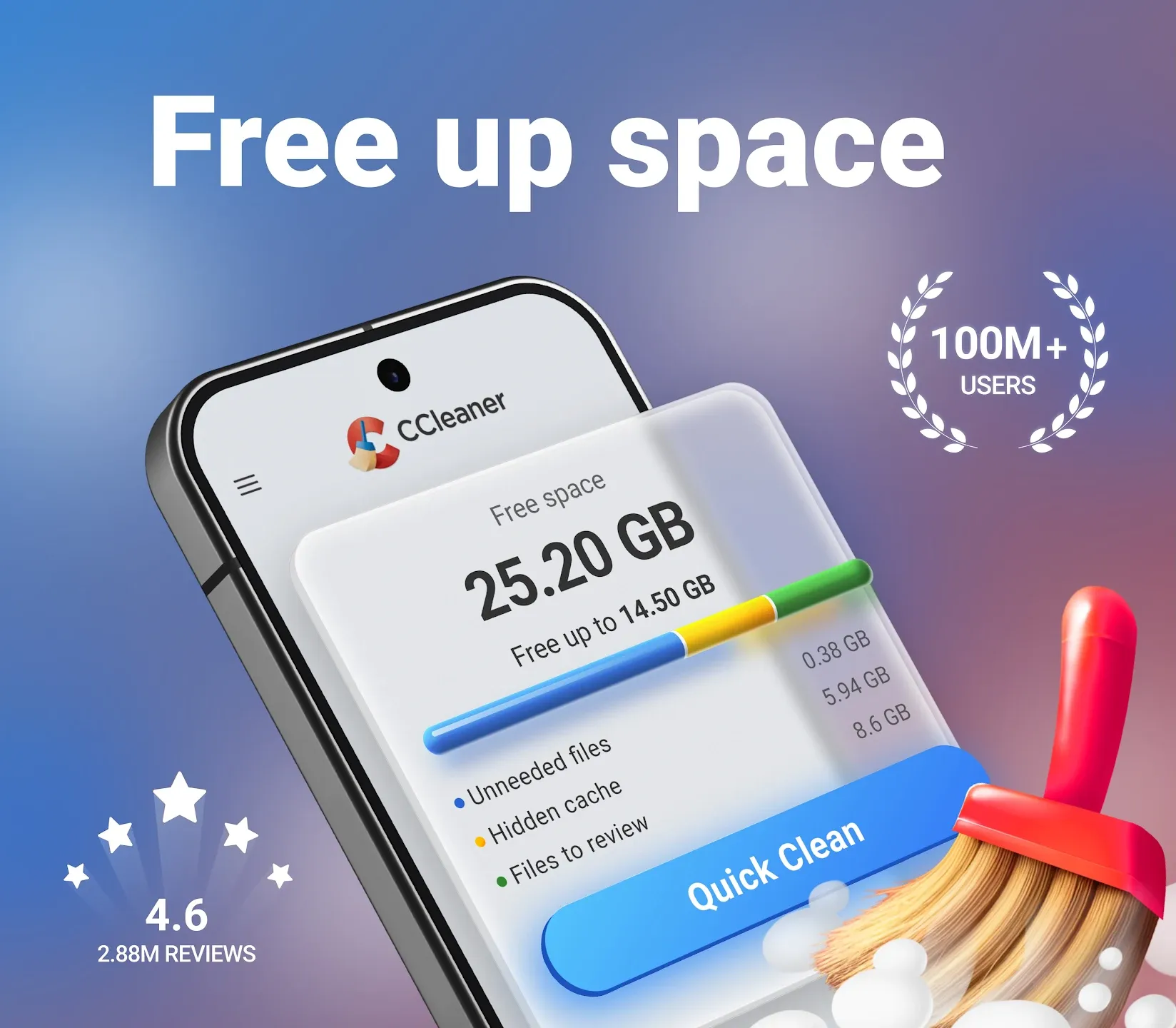 CCleaner v26.08.0 APK Мод (Всё открыто, Premium) Screenshot 1 CCleaner v26.08.0 APK Мод (Всё открыто, Premium) Screenshot 1