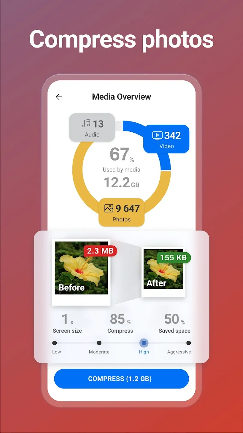 CCleaner v26.08.0 APK Мод (Всё открыто, Premium) Screenshot 3 CCleaner v26.08.0 APK Мод (Всё открыто, Premium) Screenshot 3
