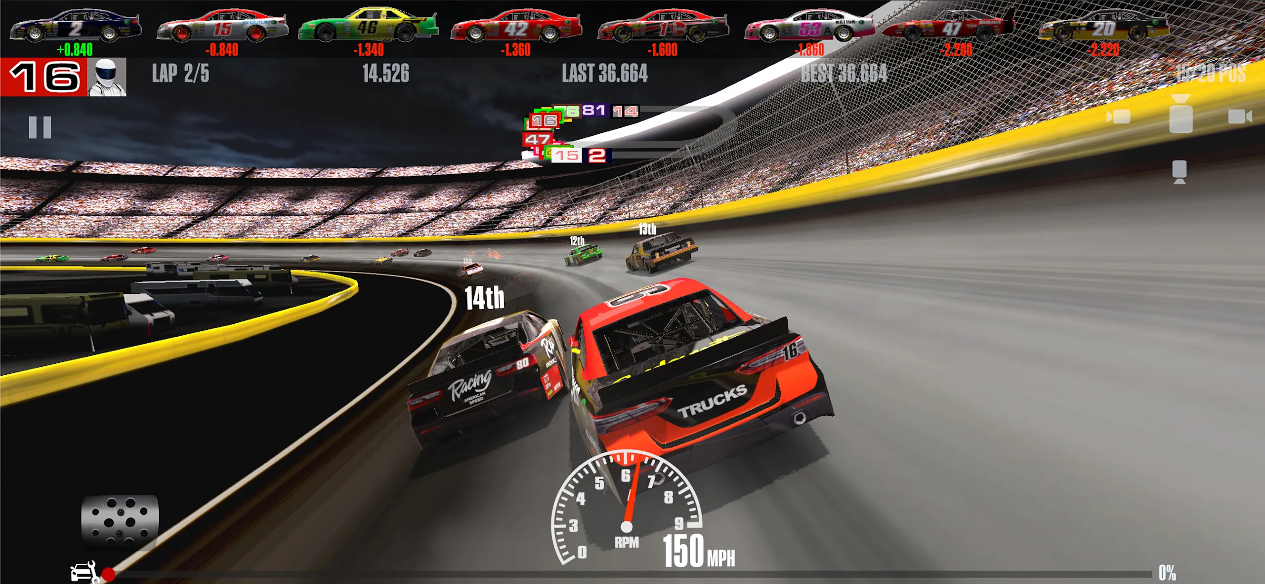 Stock Car Racing v3.21 APK Мод (Меню, Много денег) Screenshot 1