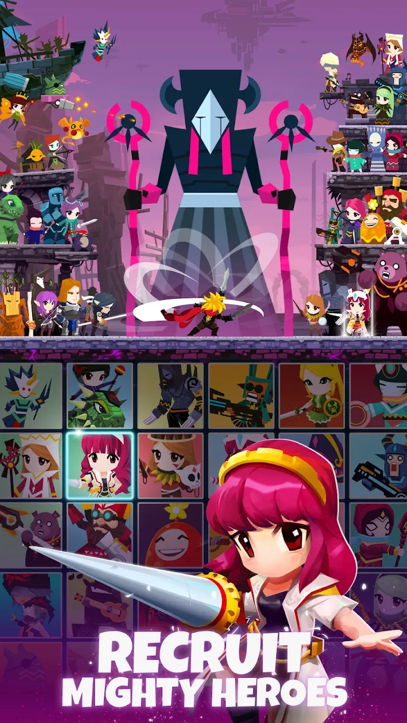 Убийца Титанов 2 (Tap Titans 2) v7.22.1 APK Мод (Мега Меню, Много денег, Мана, VIP) Screenshot 5