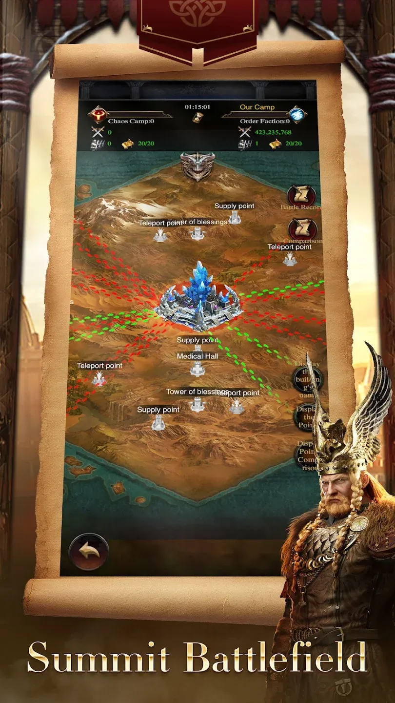 Clash of Kings v11.16.0 APK Мод (Много денег, Приватный сервер) Screenshot 4
