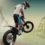 Скачать полную версию Trial Xtreme 4 Bike Racing Мод (Всё открыто) на Андроид