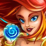 Взломанный Heroes and Puzzles: три в ряд РПГ [мод: много денег] на Андроид