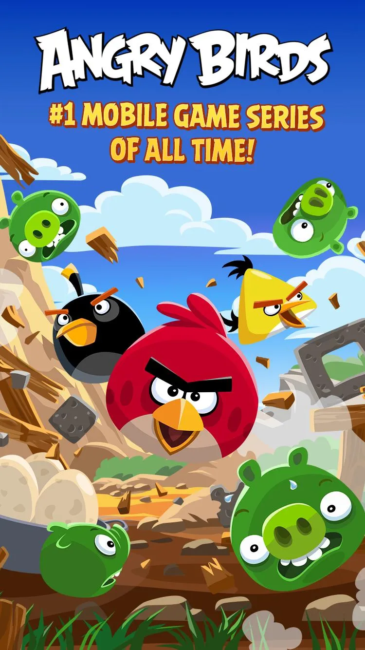 Angry Birds Classic v8.0.3 APK Мод (Бесплатные покупки) Screenshot 1 Angry Birds Classic v8.0.3 APK Мод (Бесплатные покупки) Screenshot 1