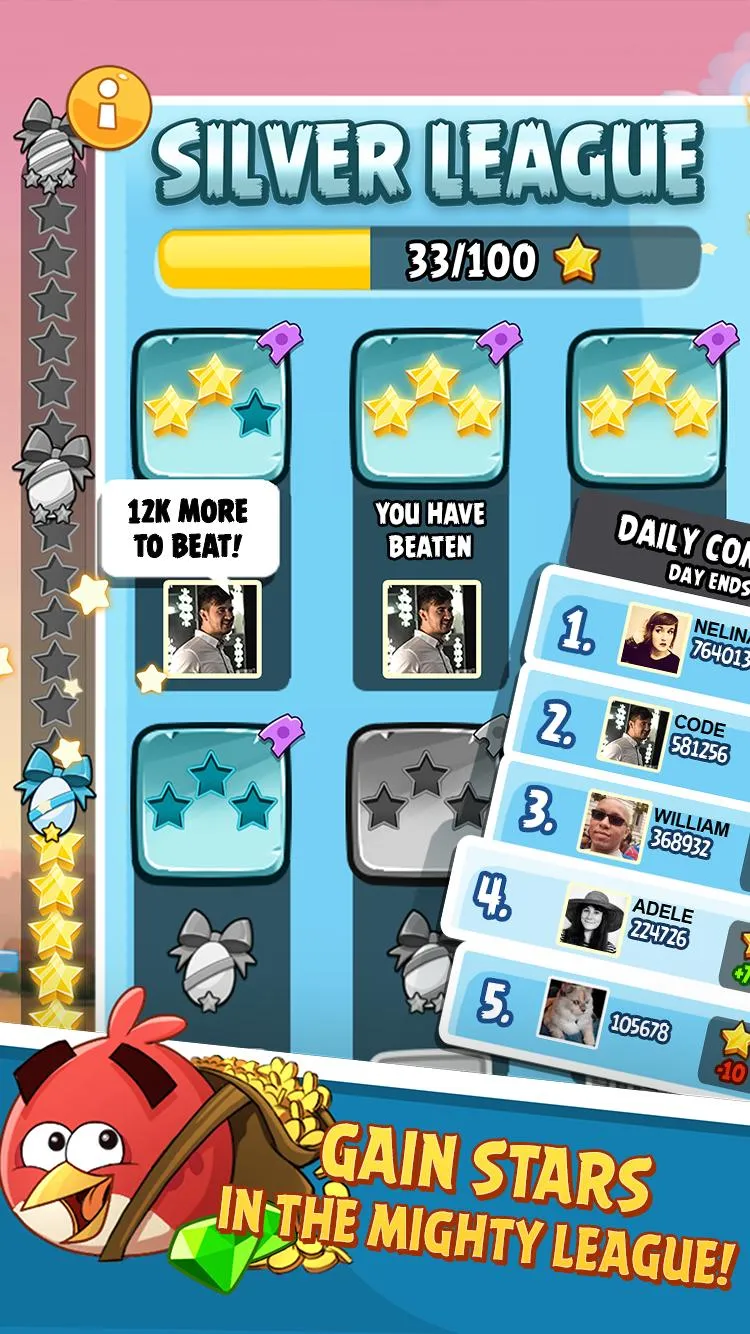 Angry Birds Classic v8.0.3 APK Мод (Бесплатные покупки) Screenshot 3 Angry Birds Classic v8.0.3 APK Мод (Бесплатные покупки) Screenshot 3
