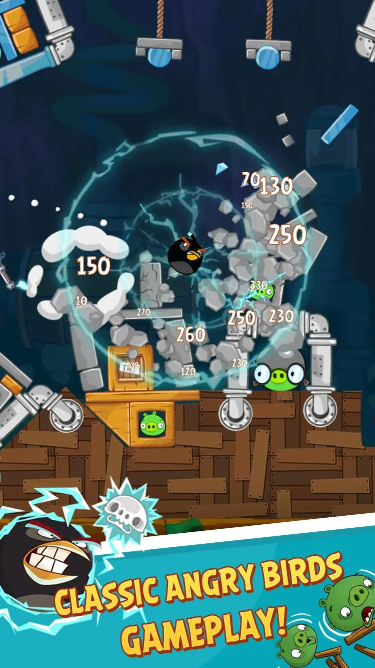 Angry Birds Classic v8.0.3 APK Мод (Бесплатные покупки) Screenshot 4 Angry Birds Classic v8.0.3 APK Мод (Бесплатные покупки) Screenshot 4