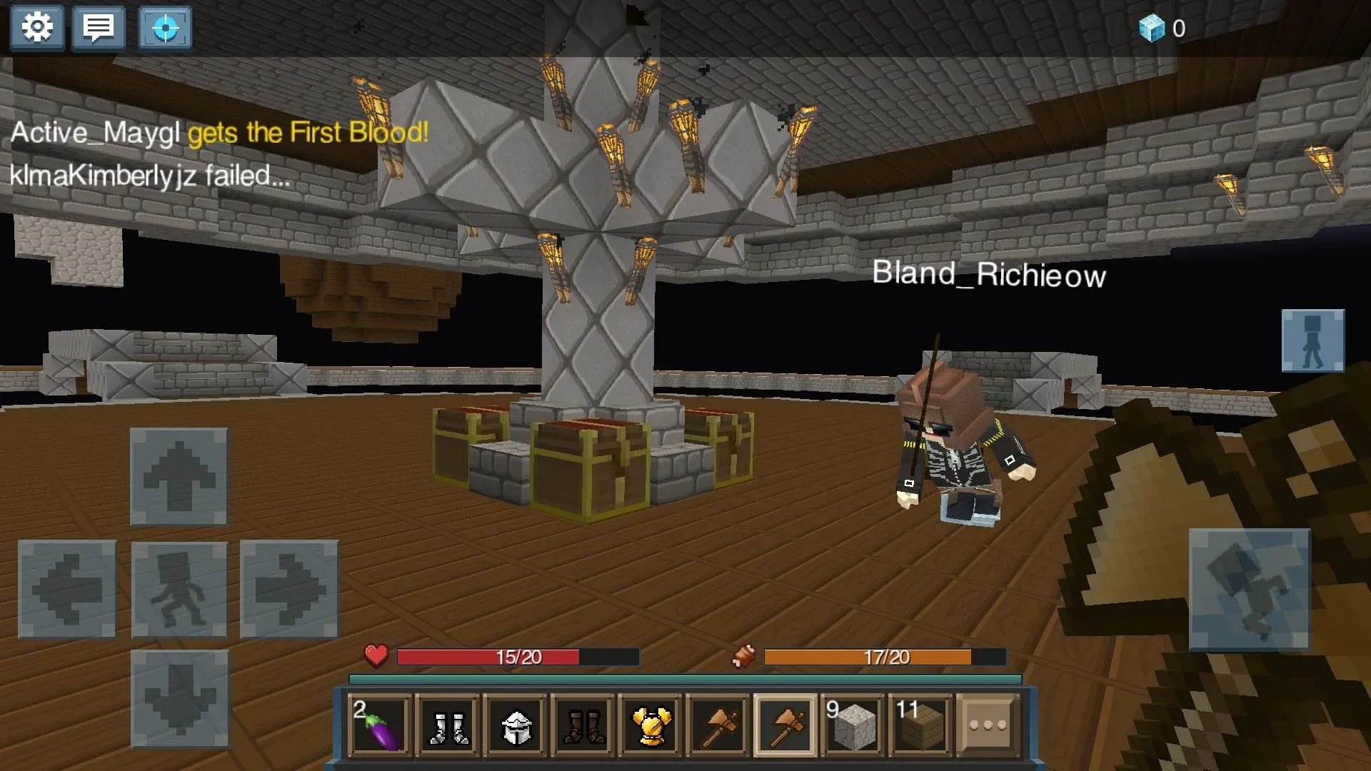 Sky Wars for Blockman Go v2.6.2 APK Мод (Бесплатные покупки) Screenshot 4