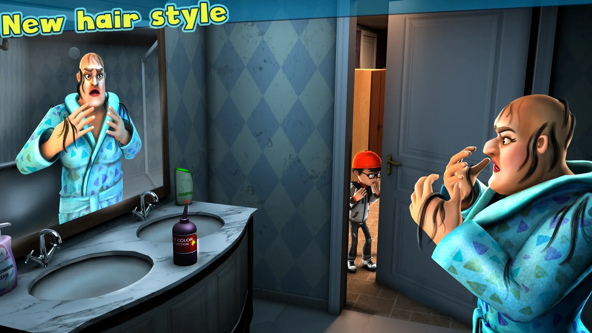 Страшный Учитель 3D v9.8 APK Мод (Меню, Много денег) Screenshot 2 Страшный Учитель 3D v9.8 APK Мод (Меню, Много денег) Screenshot 2