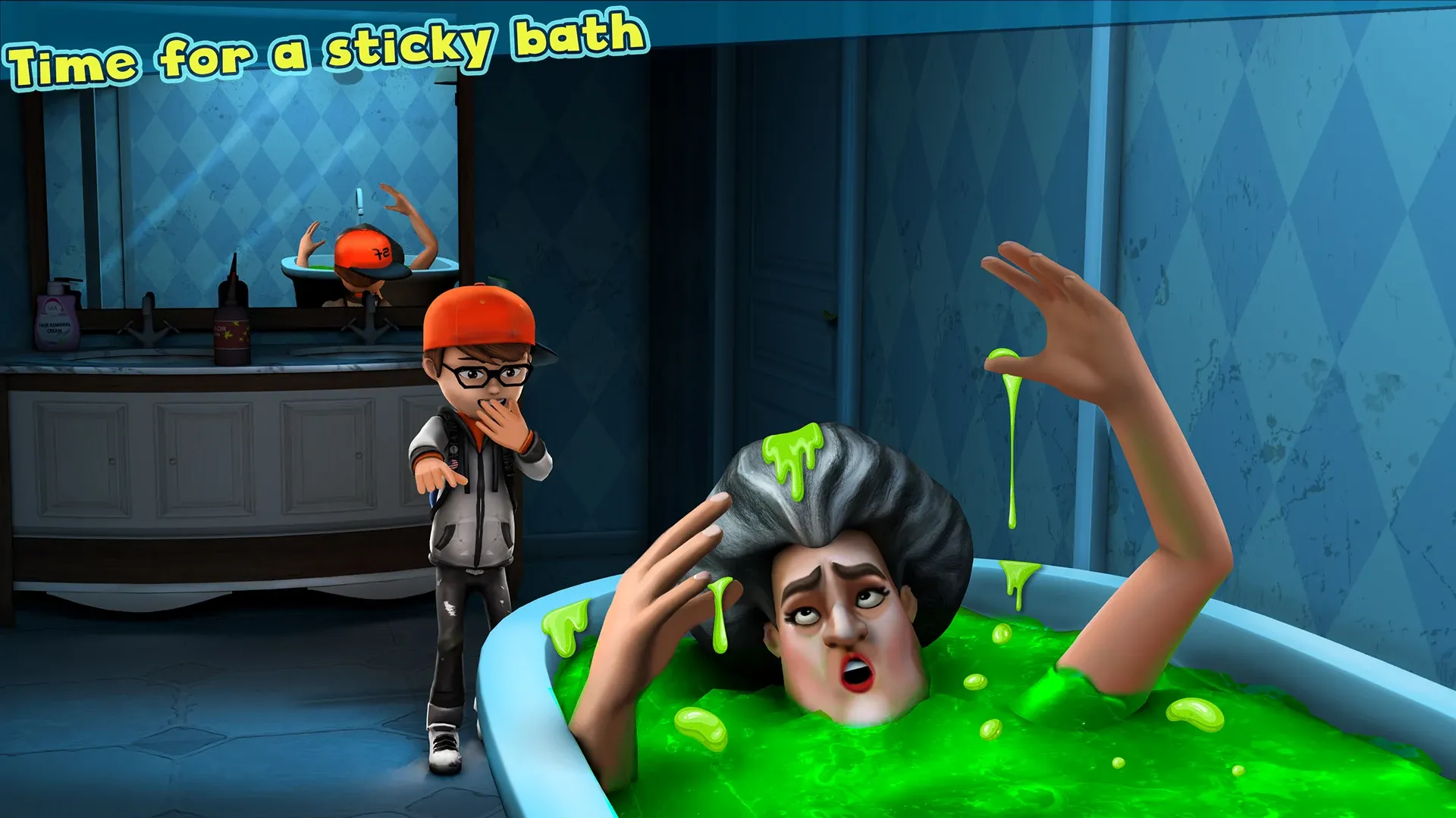 Страшный Учитель 3D v9.8 APK Мод (Меню, Много денег) Screenshot 4 Страшный Учитель 3D v9.8 APK Мод (Меню, Много денег) Screenshot 4