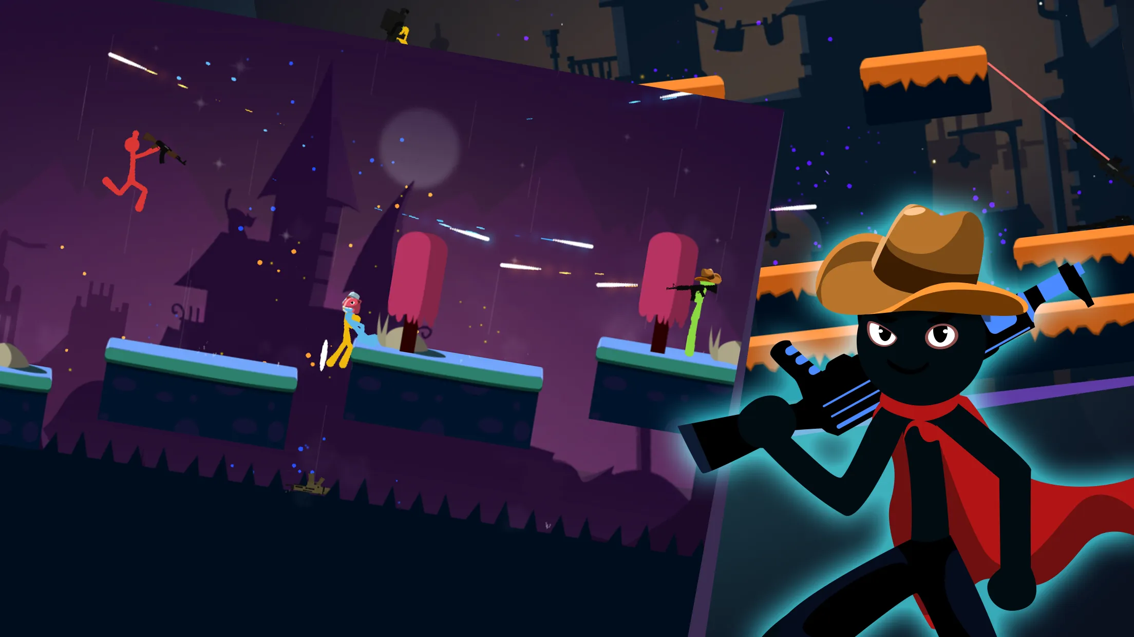 Stickmen Fighter Infinity v1.82 APK Мод (Меню, Много монет и жизней) Screenshot 3