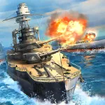 Взломанный Warships Universe: Naval Battle [мод: много денег] на Андроид