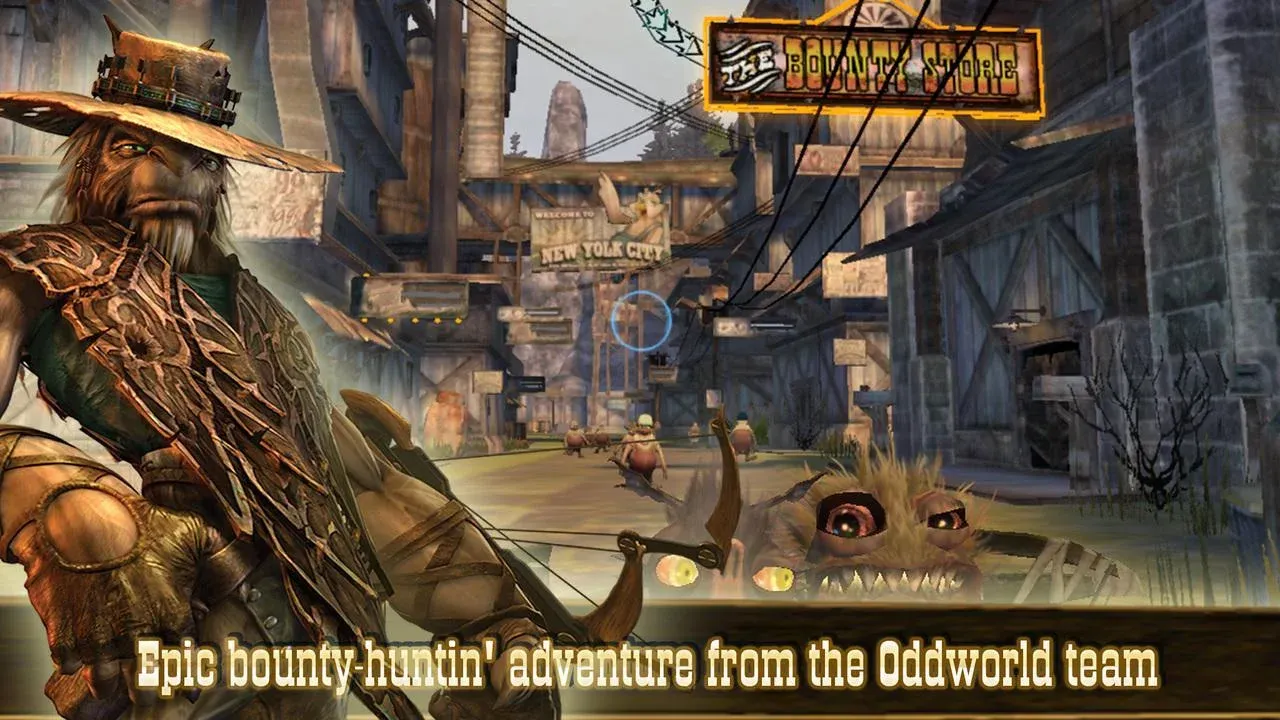 Oddworld: Stranger's Wrath v1.0.16 APK Мод (Режим бога) Screenshot 1 Oddworld: Stranger's Wrath v1.0.16 APK Мод (Режим бога) Screenshot 1