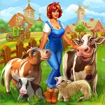Скачать взлом Ферма Джейн: Моя веселая ферма [мод: много денег] на Андроид