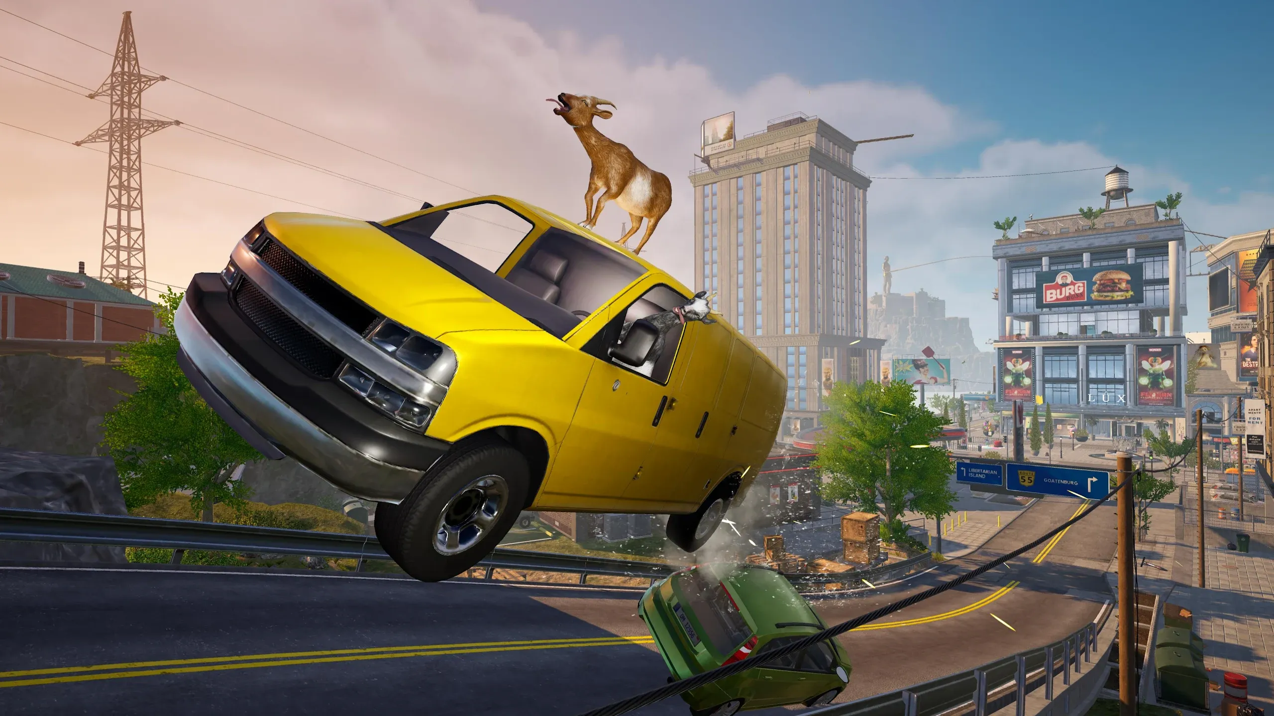 Goat Simulator 3 v1.1.6.3 APK Мод (Полная версия) Screenshot 2 Goat Simulator 3 v1.1.6.3 APK Мод (Полная версия) Screenshot 2