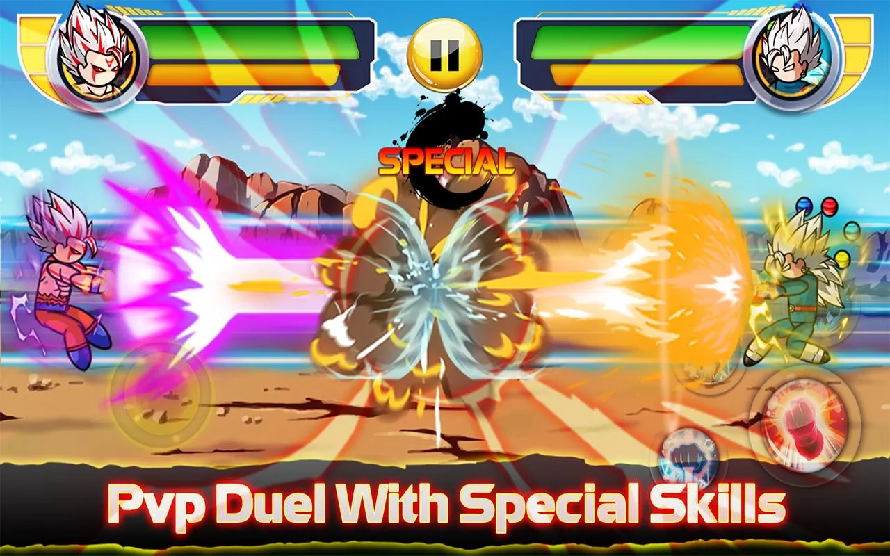 Stickman Warriors Dragon Fight Screenshot 2 Stickman Warriors Dragon Fight Screenshot 2