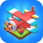 Скачать MOD Merge Plane – Click & Idle Tycoon [мод: много денег] на Андроид