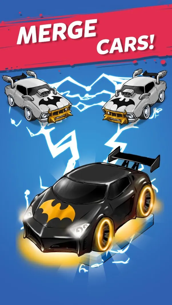 Robot Merge Master: Car Games [мод: много денег] Screenshot 1