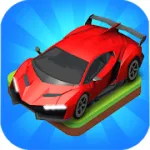 Взломанный Merge Car game free idle tycoon на Андроид