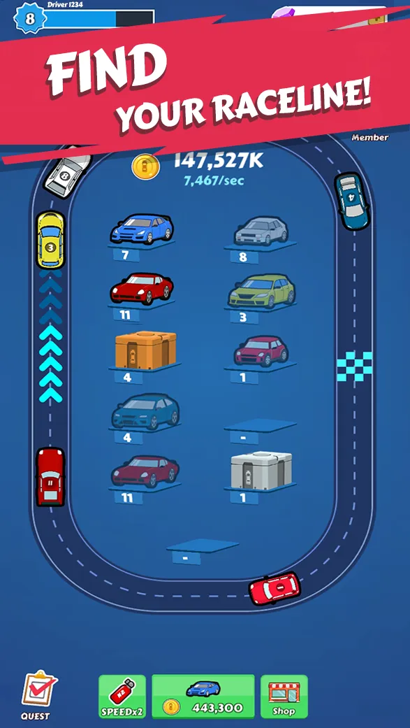 Merge Car game free idle tycoon Screenshot 3