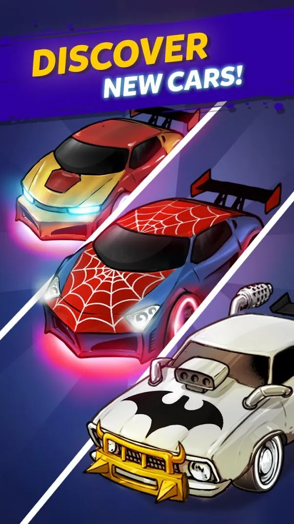 Merge Neon Car: Car Merger Screenshot 4 Merge Neon Car: Car Merger Screenshot 4